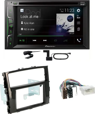 Produktbild von Pioneer AVH-A3200DAB USB Digitalradio Einbauset für Mitsubishi Pajero ab 2015