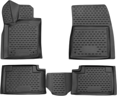 Zdjęcie produktu dla 2013-2015 Jeep Grand Cherokee OMAC gumowe dywaniki podłogowe TPE czarne 4x