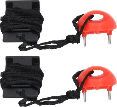 Produktbild von 2 Stück Universeller Sicherheits-Schlüssel für Laufband, Magnetischer Sicherheitsschalter, Not-Aus-Schalter für Fitnessgeräte