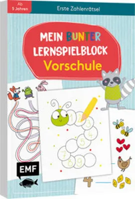 Obrázek produktu pro Mein bunter Lernspielblock - Vorschule: Erste Zahlenrätsel