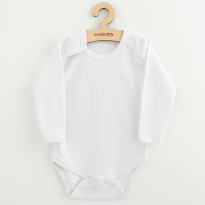 Immagine prodotto di Body a maniche lunghe New Baby II - bianco, taglia 92 (18-24 mesi)