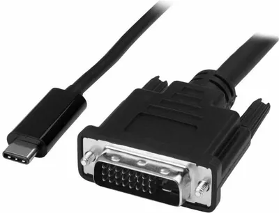 Obrázek produktu pro StarTech.com CDP2DVIMM1MB, 1 m, USB typu C, DVI-D, Samec, Samec, Přímý