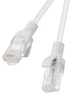 Productafbeelding van Lanberg PCU6-10CC-0100-S LANBERG PATCHCORD CAT.6 UTP 1M GRAU FLUKE ZERTIFIKAT