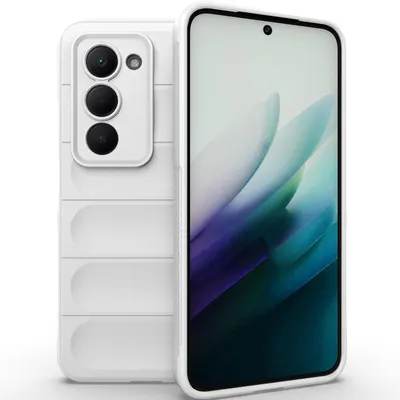 Produktbild von Handyhülle für Xiaomi Redmi 15 5G/4G Weich TPU Silikon Stossfest Anti-rutsch Hülle Weiß