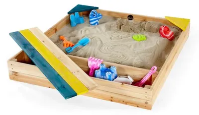 Produktbild von Plum Kinder Sand Spielzeug Sandkasten mit Aufbewahrungsbox