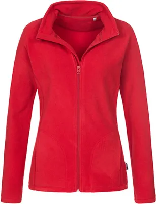 Immagine prodotto di Stedman ST5100 | Giacca in pile da donna - Lavabile fino a 40 °C - Colore: Rosso scarlatto - Taglia: XL