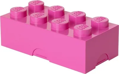 Produktbild von LEGO Snackbox 100 x 200 x 75 mm - rosa