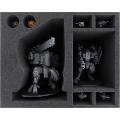 Produktbild von Schaumstoffeinlage für KV128 Stormsurge und Warhammer Miniaturen