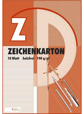 Produktbild von PENIG Zeichenkarton DIN A2 - 190 g/m² - A2