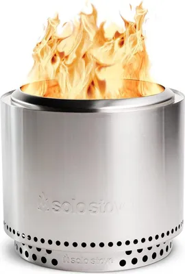 Produktbild von Solo Stove Bonfire 1.0 Feuerstelle Feuerschale Bonfire Outdoor-Kamin Edelstahl, mit Standfuß, 1-St., für Terrasse, Feuer stelle, Kaminfeuer, Kamin