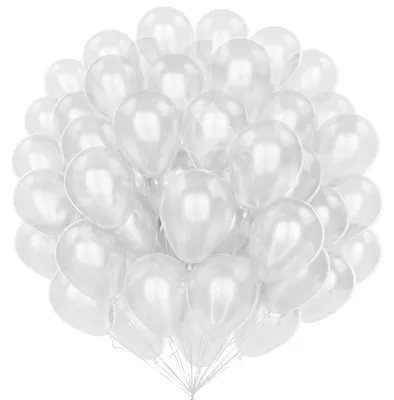 Immagine prodotto di Omgoods - Set di 100 palloncini trasparenti per decorazioni di feste