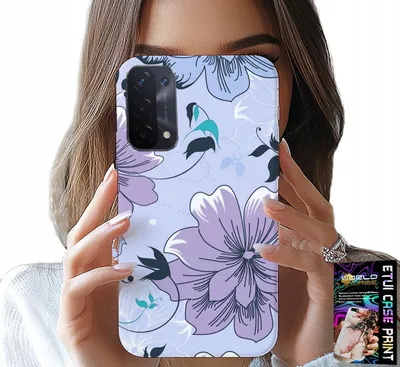 Zdjęcie produktu dla Etui Do Oppo A54 / A74 / A93 - Kwiatki Kwieciste Modne Wzory Plecki