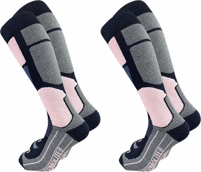 Produktbild von Gawilo THERMOLITE® Skisocken Damen (2 Paar), Dunkelgrau / 39 - 42