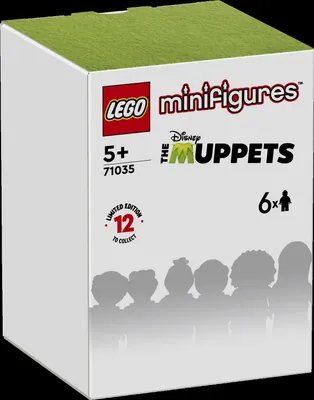 Immagine prodotto di LEGO 71035 Minifigure I Muppets - Confezione da 6, tra cui Kermit la rana e Miss Piggy, Muppets Show Limited Edition