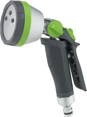 Image de GEKA plus Multibrause 5S mit 5 Sprühbildern, Softgrip, Brausekopf Alu, 46.1000.9