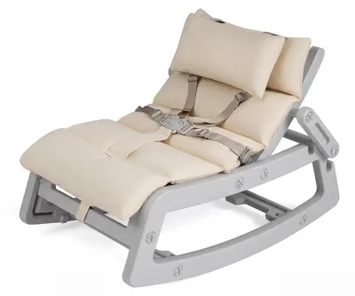 Produktbild von KOMFOTTEU 2 in 1 Babywippe, Schaukelsessel für Baby ab 6 Monaten