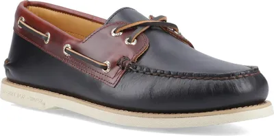 Image de Sperry - Chaussures bateau pour homme "Authentic Gold Cup", cuir FS11455 (40,5 EU) (Noir/Brun)