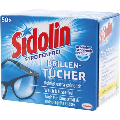 Produktbild von Sidolin Brillenputztuch 663429 50 St./Pack.