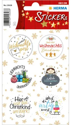 Productafbeelding van HERMA 15628 HERMA Kerststickers DECOR "Kerstpost"