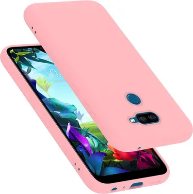 Produktbild von Cadorabo Schutzhülle für LG K40S Hülle in Rosa Handyhülle Case Cover TPU Etui