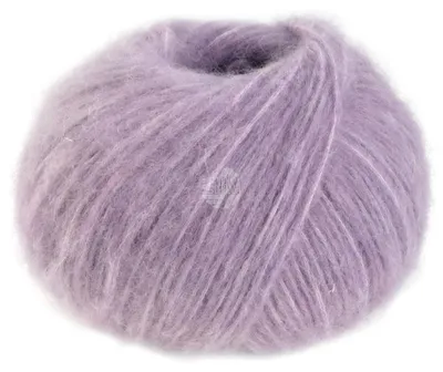 Produktbild von Lana Grossa ALPACA AIR II 50 g Leichtes Alpaka-Schlauchgarn mit Baumwollanteil 140 m  Farbe 005 - Lila