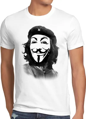 Produktbild von style3 Anonymous Cuba Liberta Herren T-Shirt Hacktivismus Netzkultur guy revolutionär