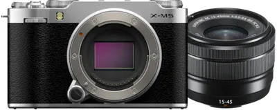 Productafbeelding van Fujifilm X-M5  XC 15-45mm - Zilver