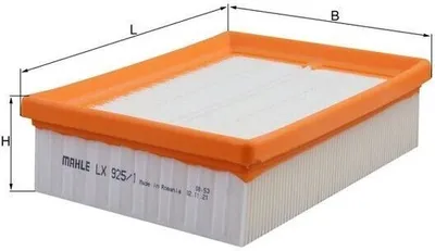 Produktbild von Luftfilter MAHLE LX 1799 Filtereinsatz