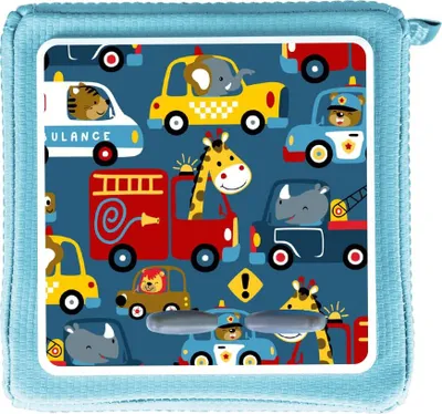 Produktbild von MeinBaby123® Toniebox Schutzfolie | Feuerwehrauto & Polizei-Auto