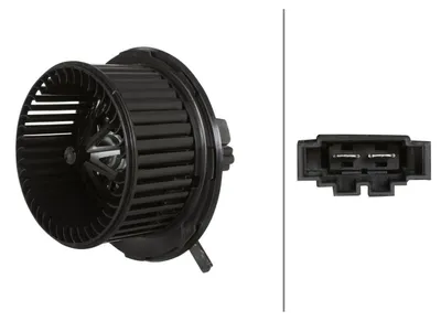 Produktbild von HELLA 8EW 366 400-641 Gebläsemotor Innenraumgebläse für VW GOLF VI (5K1) Golf V Schrägheck (1K1) TOURAN (1T1, 1T2) TIGUAN (5N) Passat Variant (3C5)