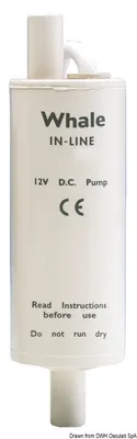 Produktbild von Whale Booster Premium 13.2l/min Inline-pumpe 12v One Size