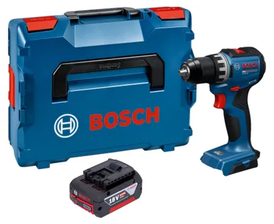 Zdjęcie produktu dla Wiertarko-wkrętarka akumulatorowa Bosch GSR 18V-52 Professional 18 V 70 Nm bezszczotkowa + 1x akumulator 4,0 Ah + L-Boxx – bez ładowarki