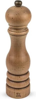 Image de Moulin à poivre classique en bois brun, 22 cm