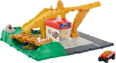 Produktbild von Matchbox Action Drivers-Spielsets mit einem Fahrzeug im Maßstab 1:64 für Kinder ab 3Jahren