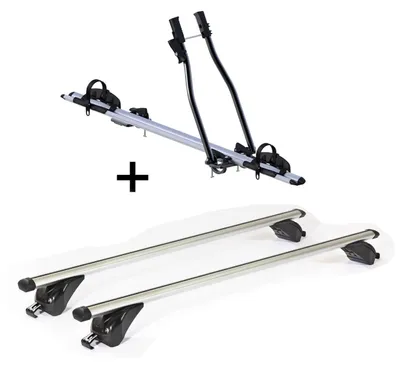 Produktbild von Fahrradträger SAGITTAR + Dachträger/Relingträger VDP KING1 kompatibel mit für Opel / Vauxhall Mokka (5 Türer) ab 13