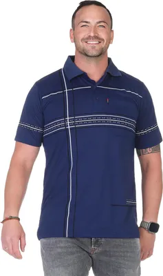 Immagine prodotto di Polo estiva da uomo a manica corta, blu scuro/M/48