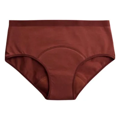 Image de Slip périodique Hipster - Brown taille L medium flow