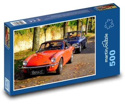 Obrázok produktu pre Puzzle 500 Klasické veterány na jesennej ceste - martinpuzzle