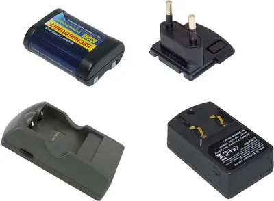 Obrázok produktu pre Batérie do fotoaparátu + nabíjačka pre DURACELL DL245, ENERGIZER 2CR5, EL2CR5