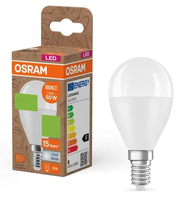 Productafbeelding van Osram LED Tropfen 7,5W = 60W E14 matt 806lm neutralweiß 4000K