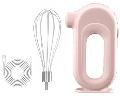 Produktbild von Küchenhelfer, elektrischer Mini-Handmixer, kabellos, mit Schneebesen, Rührbesen, mintgrün, Küchenzubehör, Handmixer für den Haushalt, Eierquirl, Rührgerät, Erdnussbutterrührer
