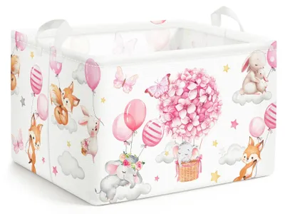 Produktbild von Wasserdichte Wäschekorb für Kinder mit Aufbewahrungsbox