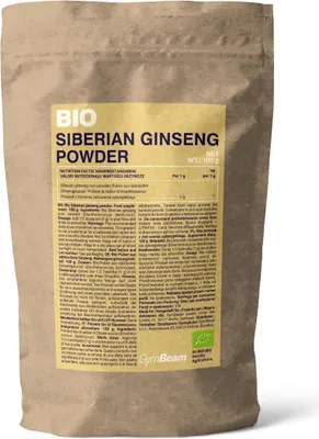 Produktbild von GymBeam -  Sibirischer Ginseng Pulver 100 g