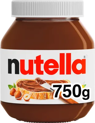 Image de Pâte à tartiner Nutella Noisettes Crème Nougat chocolat 750g