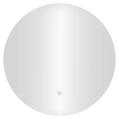 Zdjęcie produktu dla Lustro łazienkowe LED okrągłe ścienne 80 cm 3 barwy włącznik dotykowy ModernHome