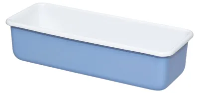 Königskuchenform 30x10 cm, Emaille, 1,65 L, blau