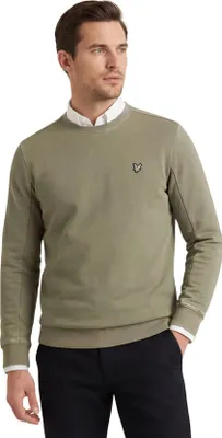 Produktbild von Lyle & Scott Rundhals-Pullover khaki Baumwolle
