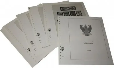 Produktbild von Lindner-T Vordruckblätter T446/84 Neukaledonien - Jahrgang 1984 bis 1996