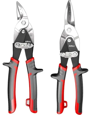 Productafbeelding van Bladscharen met hefmechanisme, metalen, ergonomische handgreep, set van twee