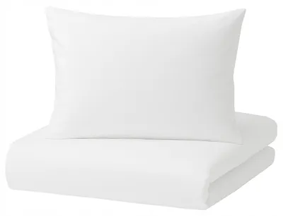 Produktbild von Adella Hotelbettwäsche Weiß 220x200 Baumwolle